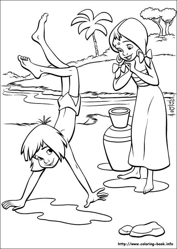 Jungle Book coloring picture